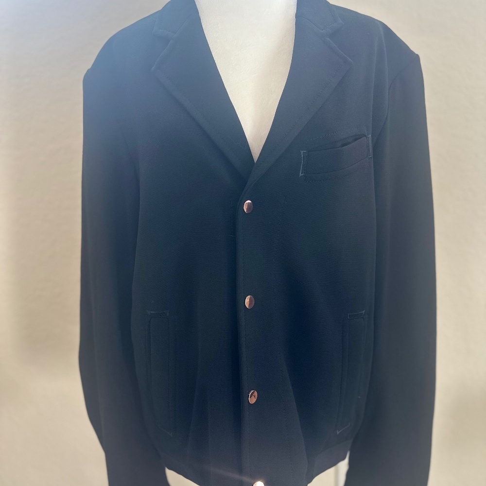 Kit and Ace Black Bomber Jacket Blazer